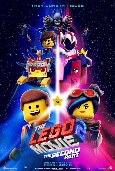 The Lego Movie 2: The Second Part (Rating: Okay)