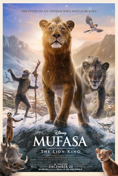 Mufasa: The Lion King (Rating: Okay)